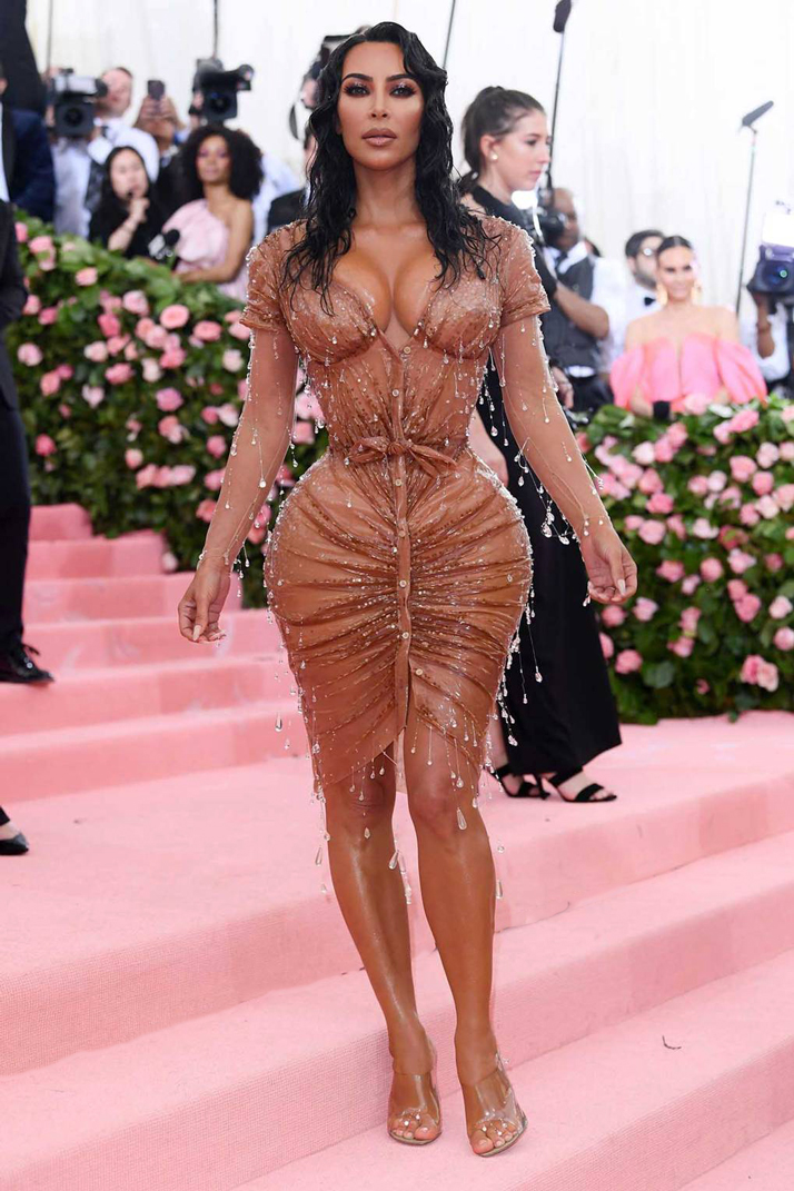 Kim Kardashian  at the MET Gala